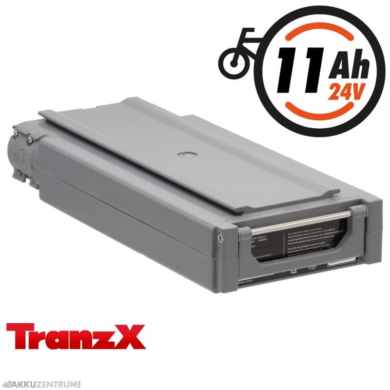 Batterie de vélo électrique TranzX® Batterie de vélo électrique BL03 24V 11Ah (ABB034C000313) - porte-bagages