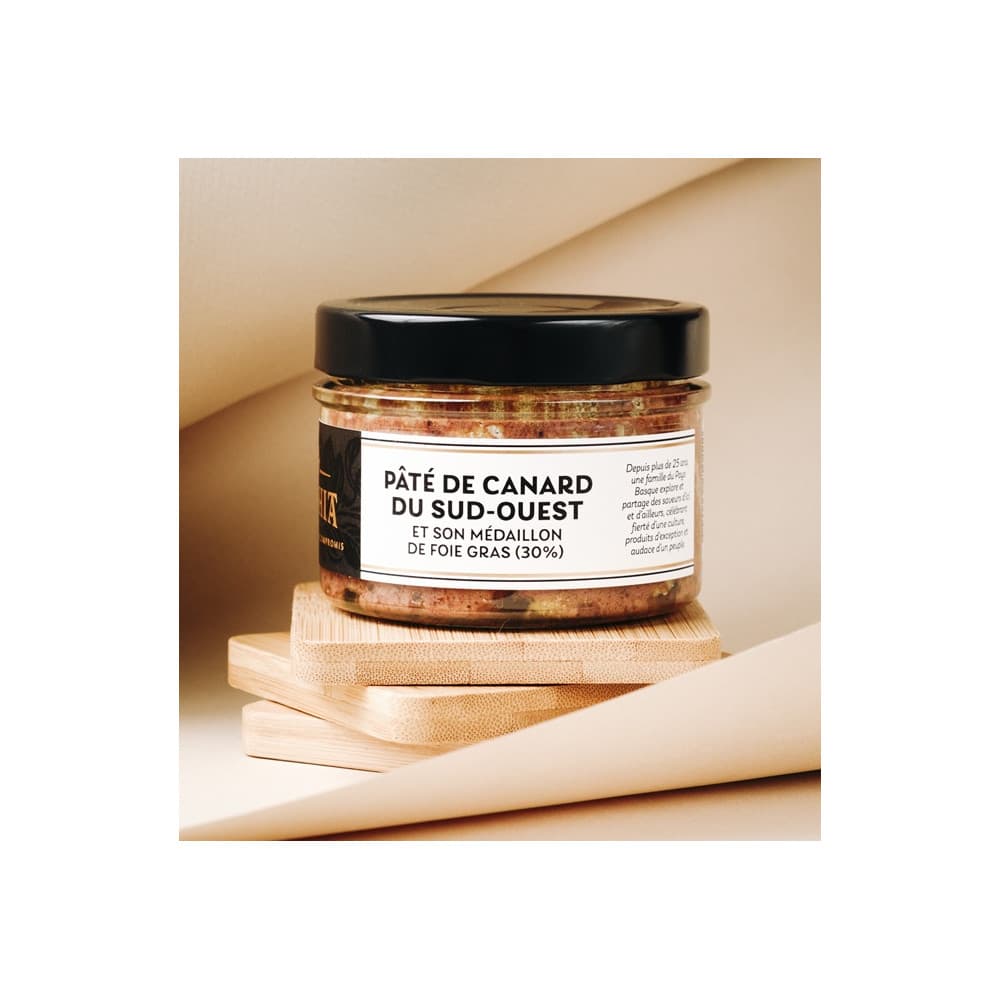 Pâté De Canard Du Sud-ouest Et Son Médaillon De Foie Gras Leohia