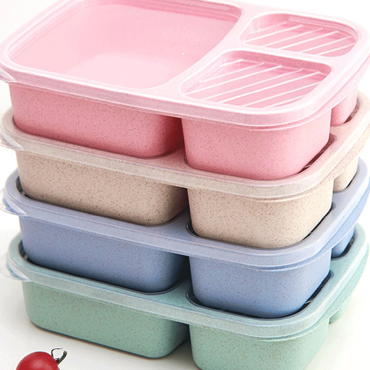 1 pièce Boîte à lunch hermétique et micro-ondes pour repas sains et pratiques