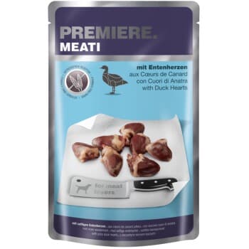 PREMIERE Meati nourriture humide chien adulte Cœur de canard 5x500 g