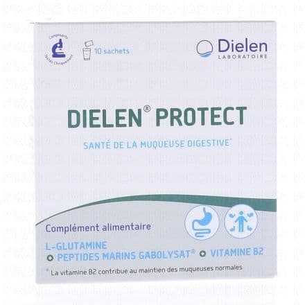 DIELEN Protect - Complément Alimentaire bien-être intestinal et digestif x10 sachets