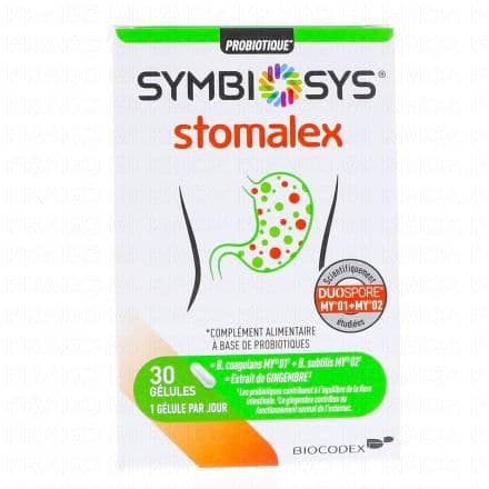 SYMBIOSYS Stomalex Probiotiques 30 Gélules